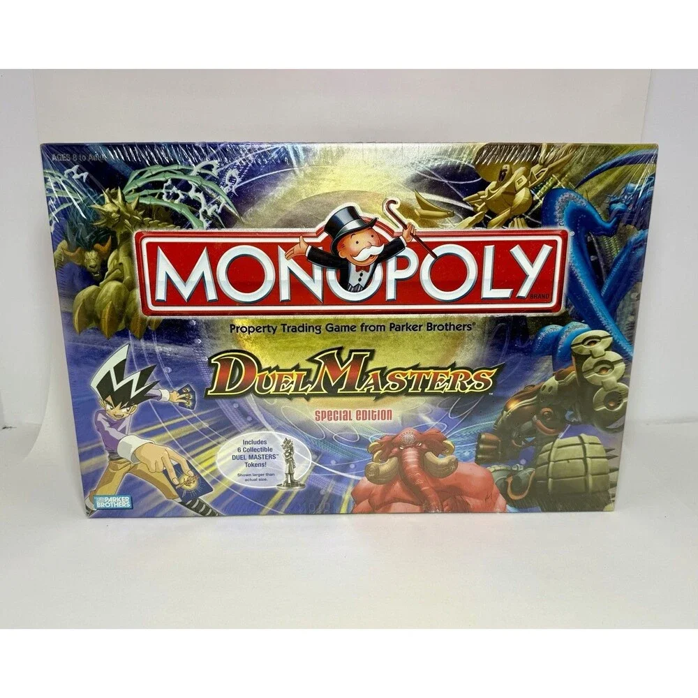 Monopoly Duel Masters Special Edition 2004 Parker Brothers Factory SEALED NIB